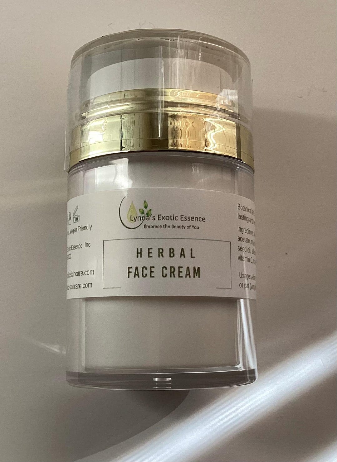 Herbal Facial Moisturizer: Natural Hydrating Cream for Glowing Skin - Etsy