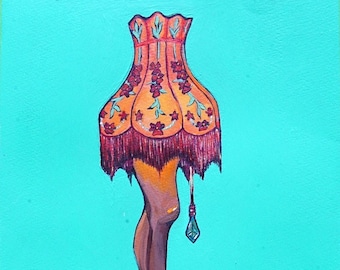 Leg Lamp - Etsy