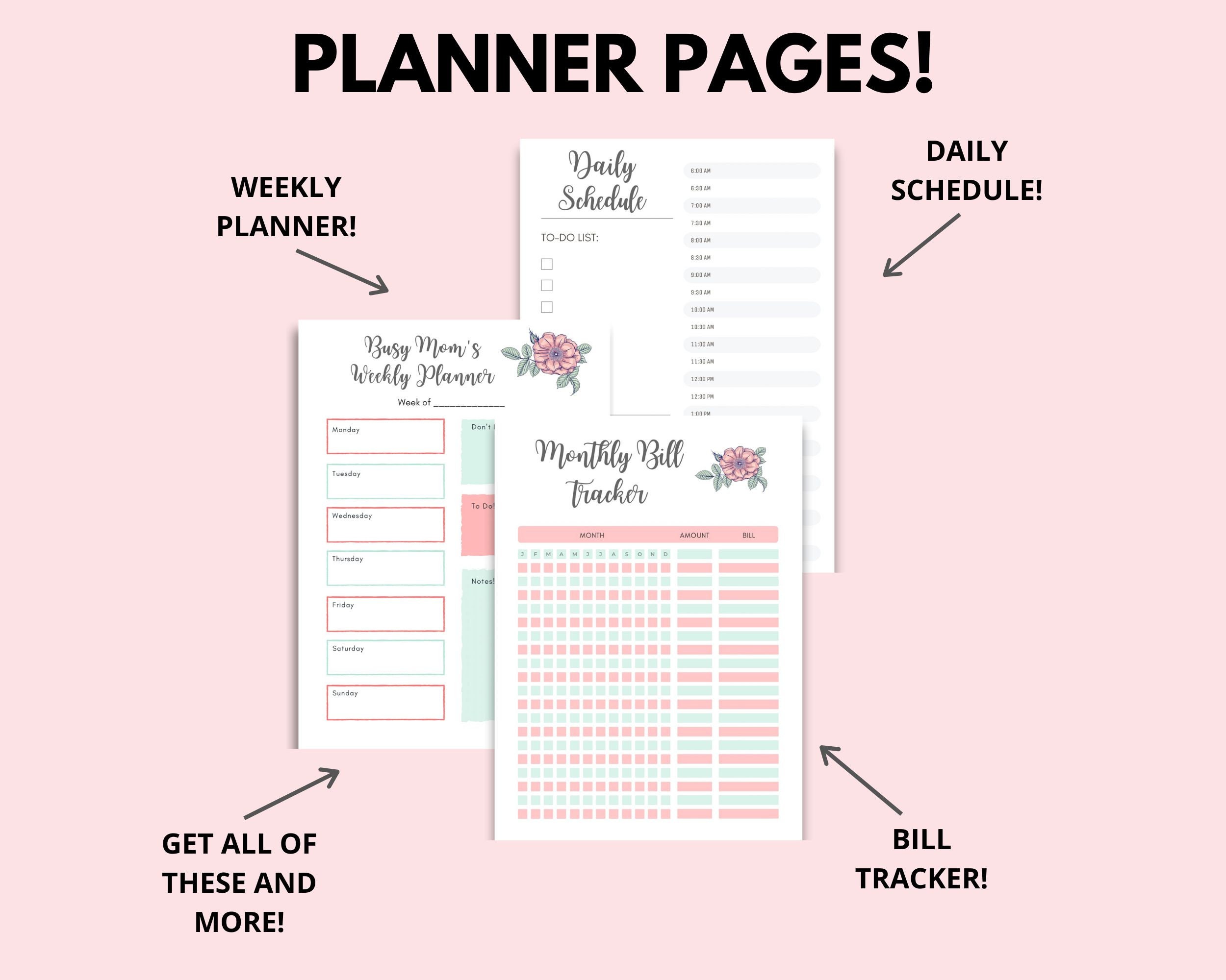 Planner for Busy Moms