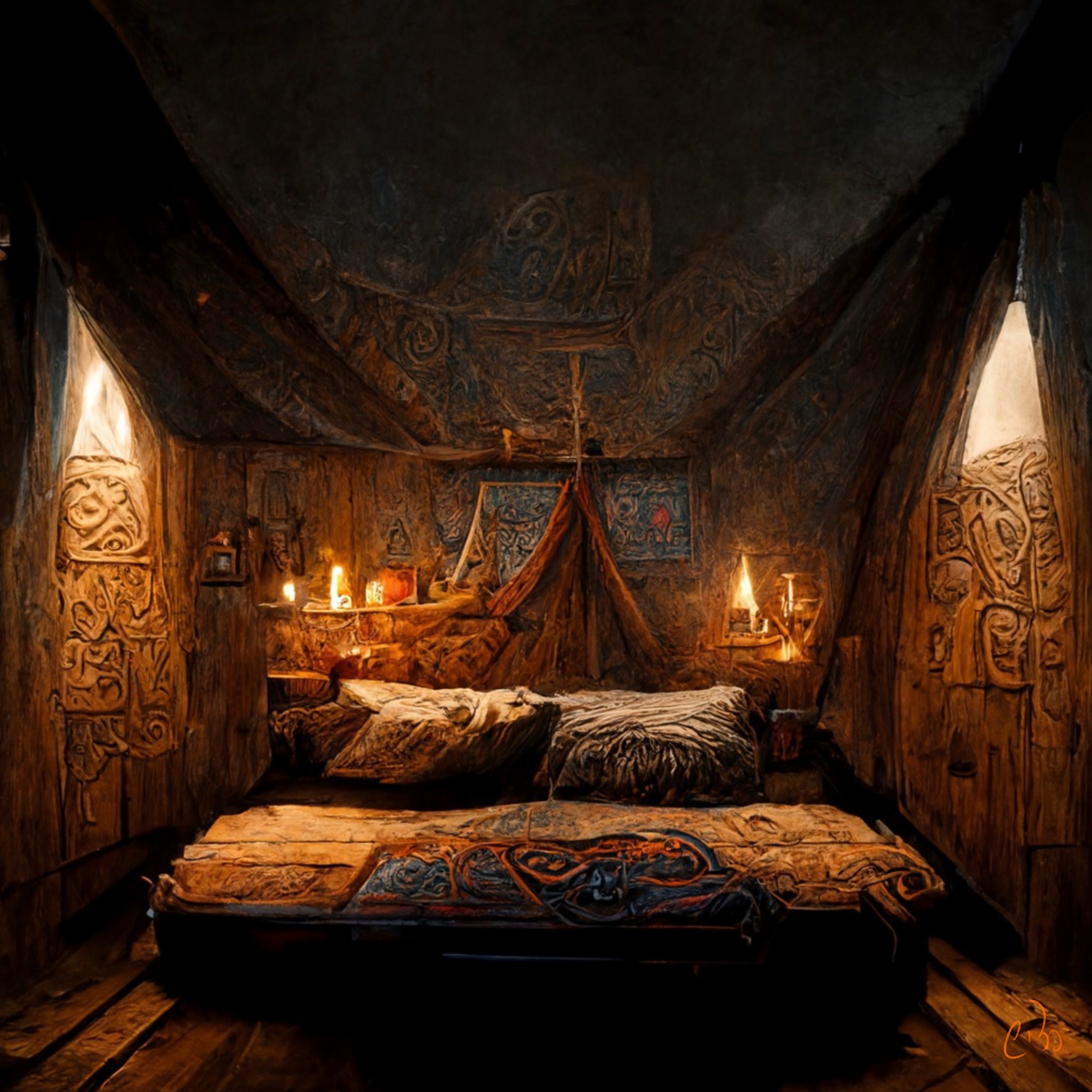 Vikings Bed - Etsy