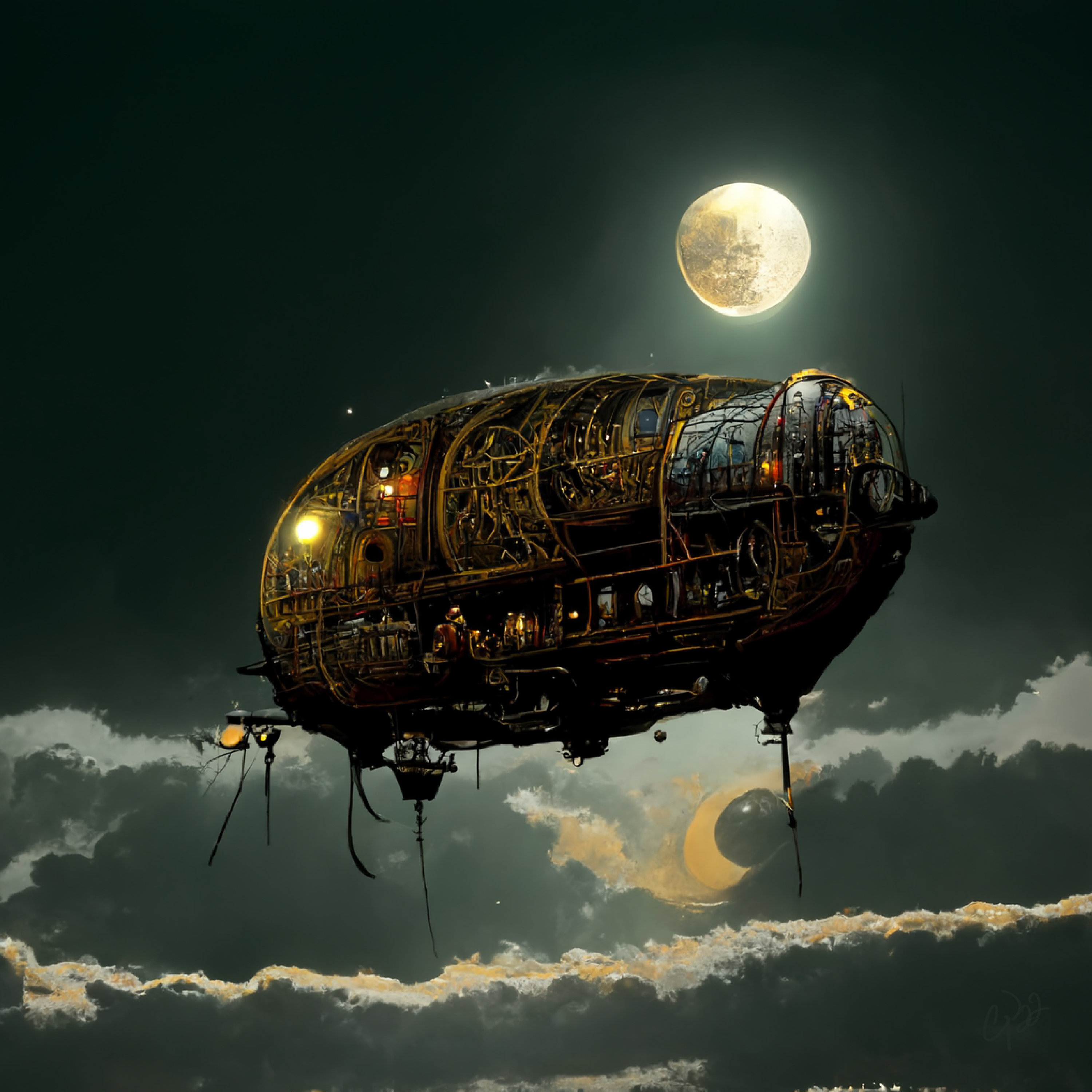 Steampunk Starship