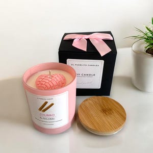 Pan Dulce Heart Candle | 10oz Luxury Soy Candle