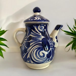 Handmade Teapot | Home Decor | Kitchen Decor | Talavera Teapot | Mexican Pottery