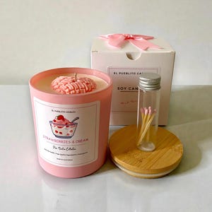 Pan Dulce Heart Candle |  Soy Candle