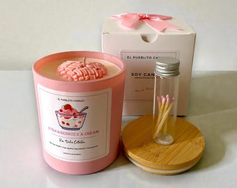 Pan Dulce Heart Candle | Mother's Day Gift