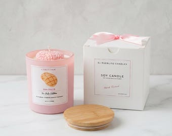 Pan Dulce Heart Candle