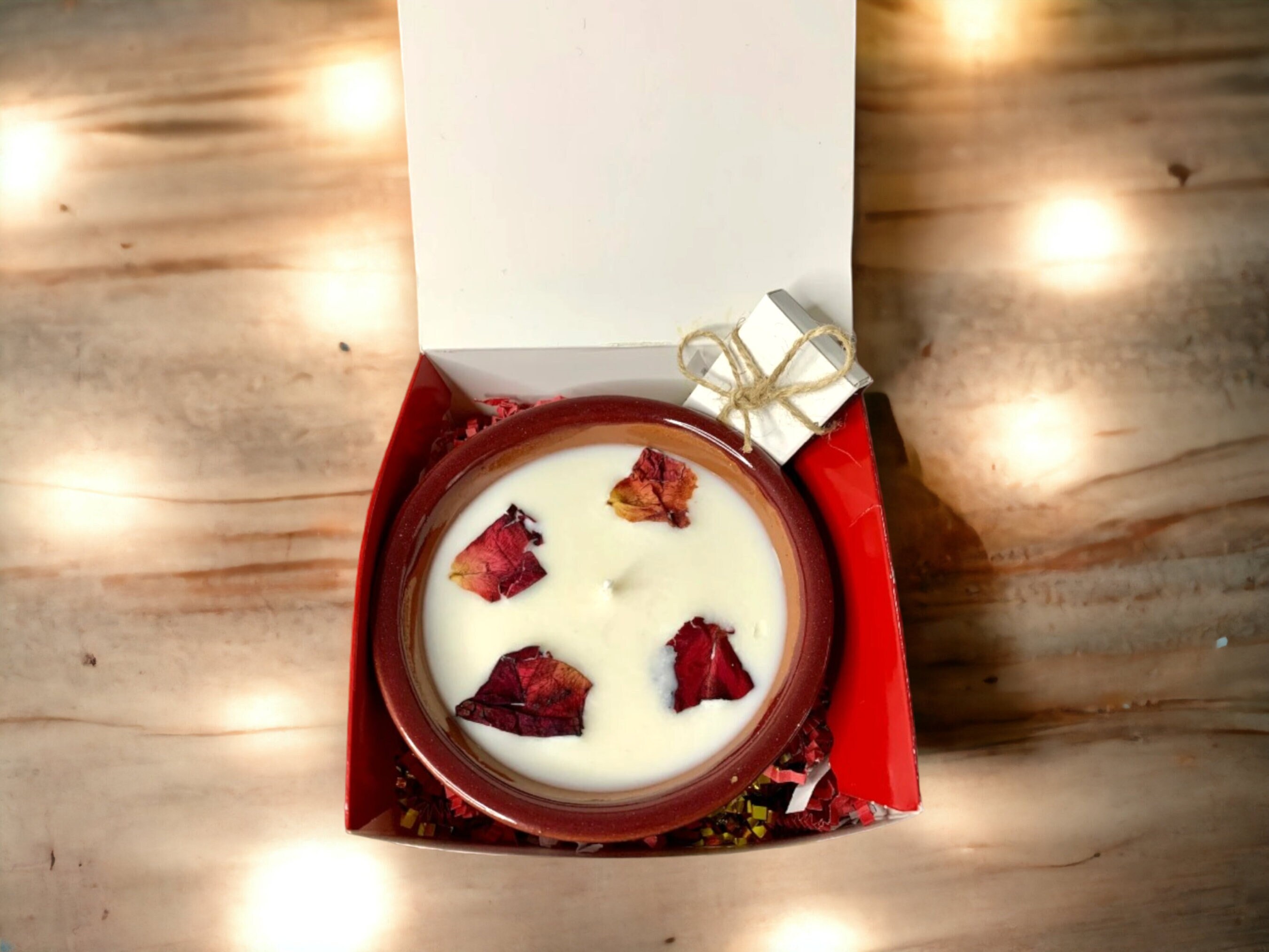 Mexican Cazuelita Candle Gift Box Scented Candle Etsy