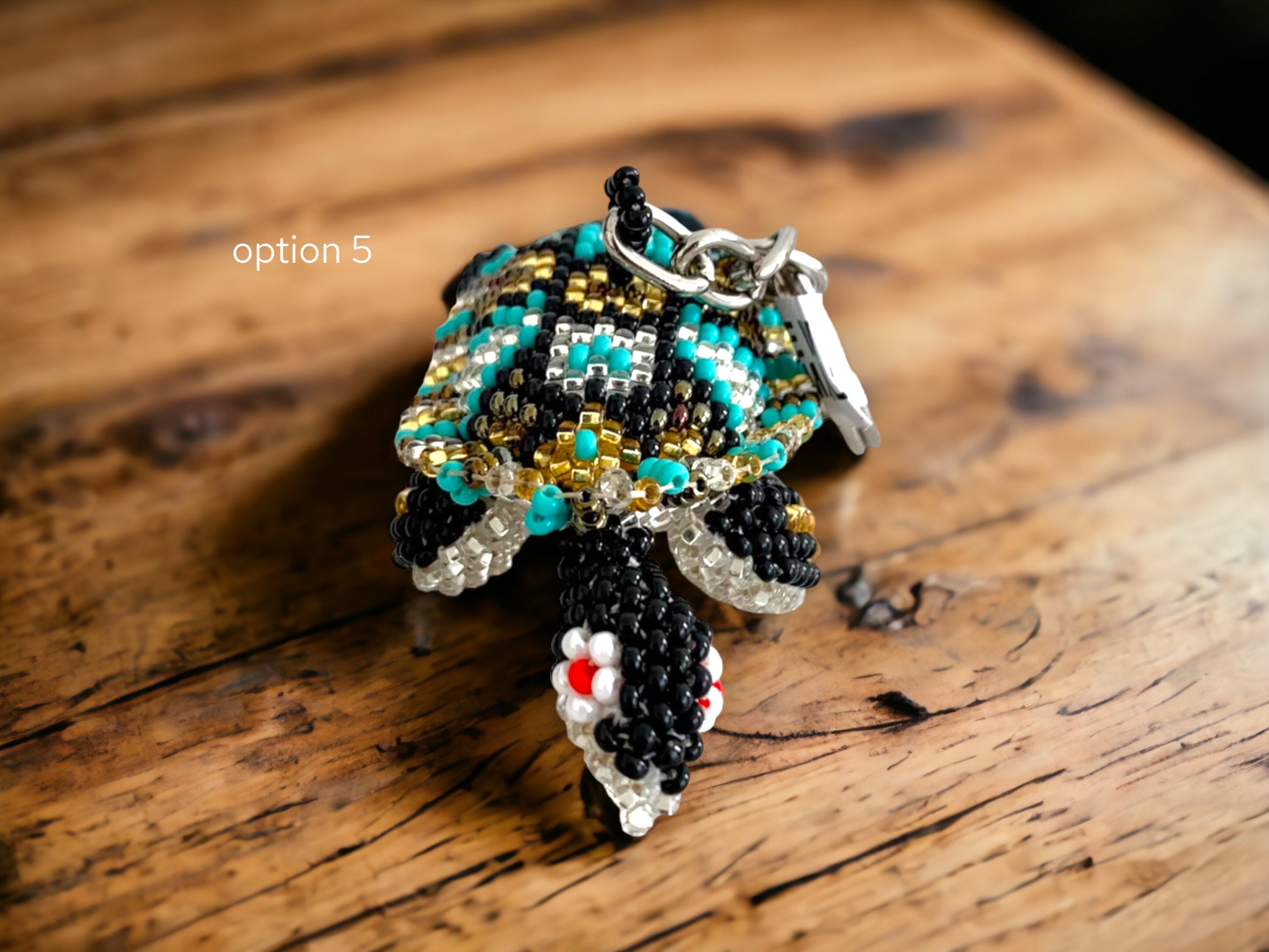 Handmade Beaded Keychains Small Keychains Etsy