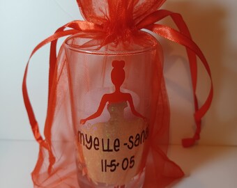 Personalized sweet sixteen candle
