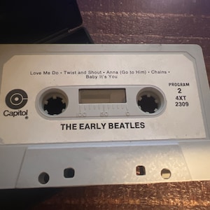 RARE Cassette Tape Early Beatles