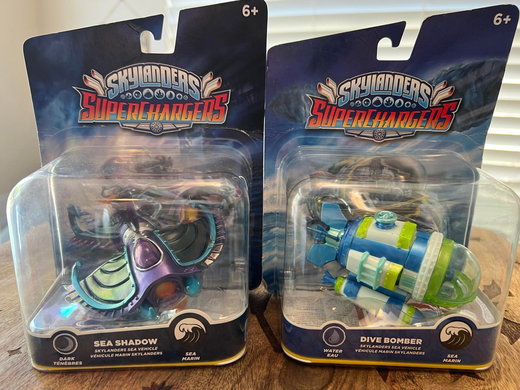 Skylanders Superchargers Sea Shadow and Dive Bomber Etsy