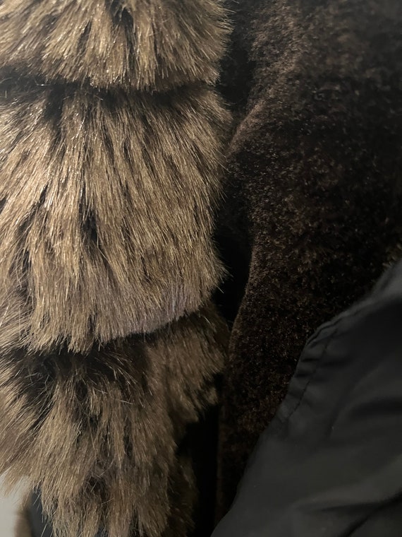 Faux Fur Coat - image 6