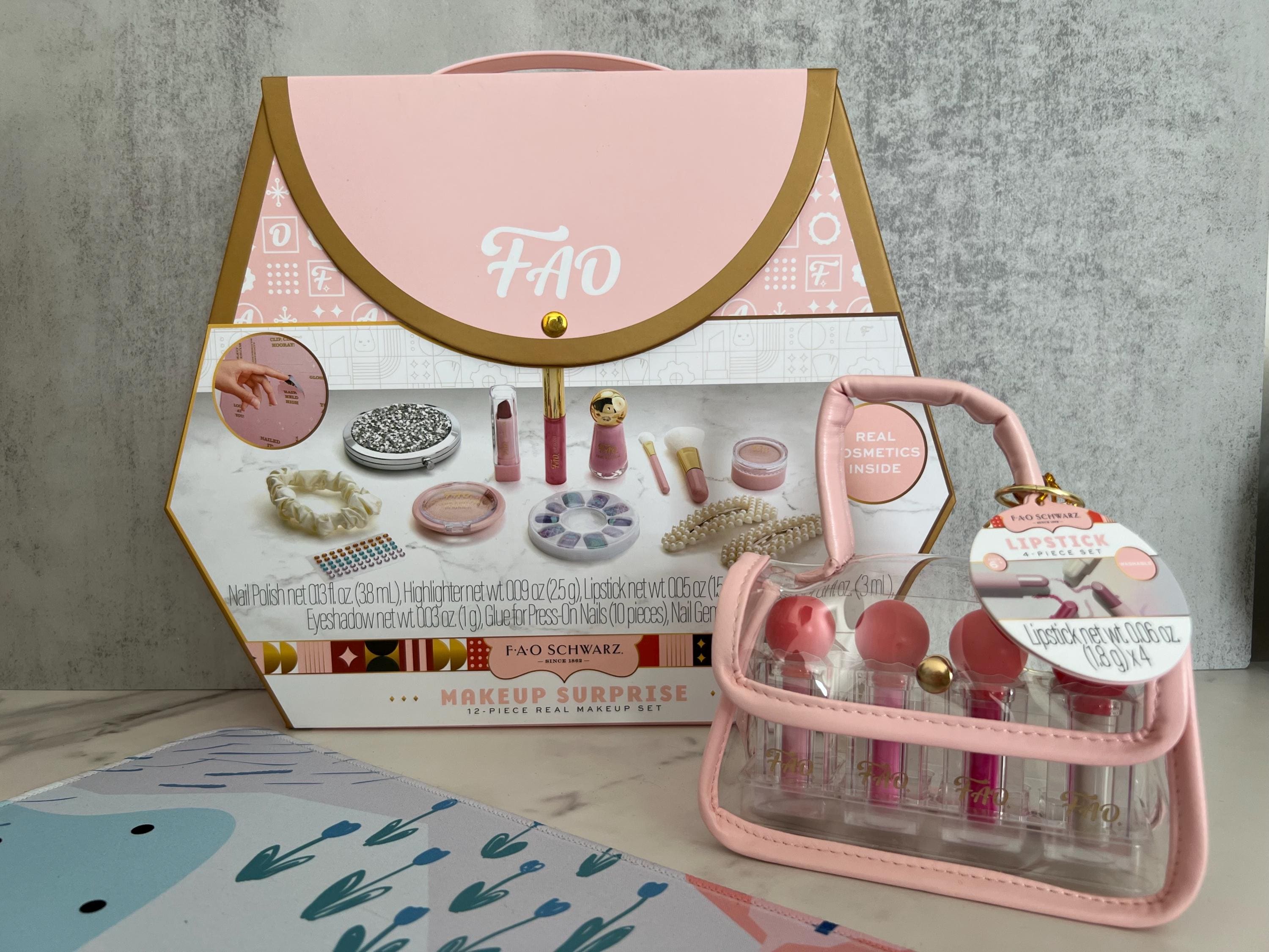 F. A. O. Schwarz Makeup Surprise Set and Lip Gloss Purse Set - Etsy