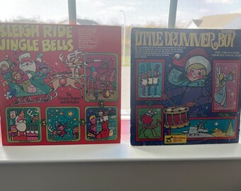 Vintage Christmas records