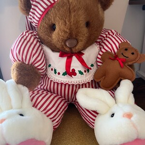 Vintage Weihnachtsbär 1992