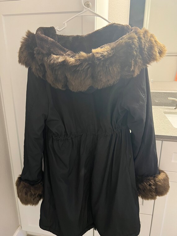 Faux Fur Coat - image 3