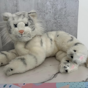 Tigre blanco de 24 pulgadas de Cachemira Siegfried y Roy