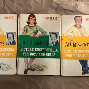 Vintage Childrens Encyclopedia