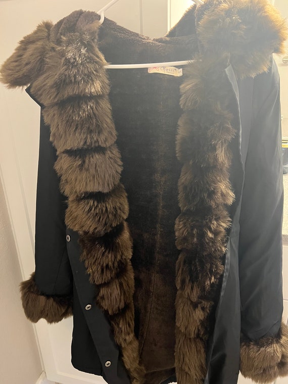 Faux Fur Coat - image 2