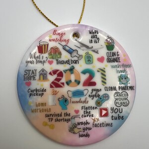 2021 ornament gag gift