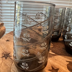 Vintage glass set