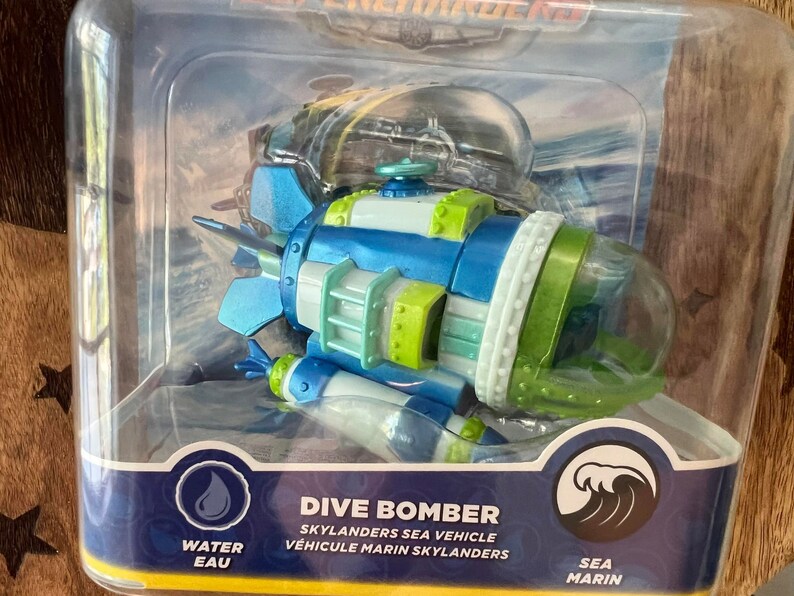 Skylanders Superchargers Sea Shadow and Dive Bomber Etsy