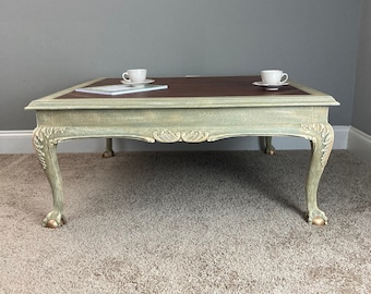 Vintage Lane Chippendale Coffee Table / Cocktail Table (Upcycled Furniture)