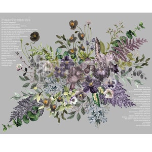 Decor Transfers Transfers - Vigorous Violet (48” x 35”) - 6 sheets