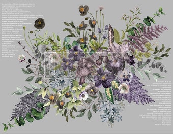 Decor Transfers Transfers - Vigorous Violet (48” x 35”) - 6 sheets
