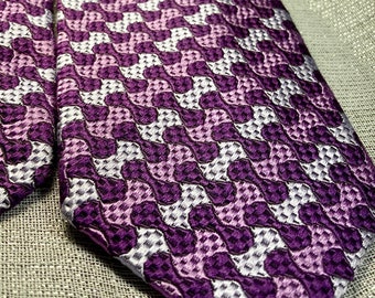 Equisite XMI Men’s Tie - 100% Braided Silk - Hand Made - Made in England