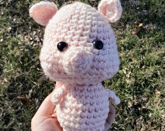 Chubby Cheek Pig Plushie