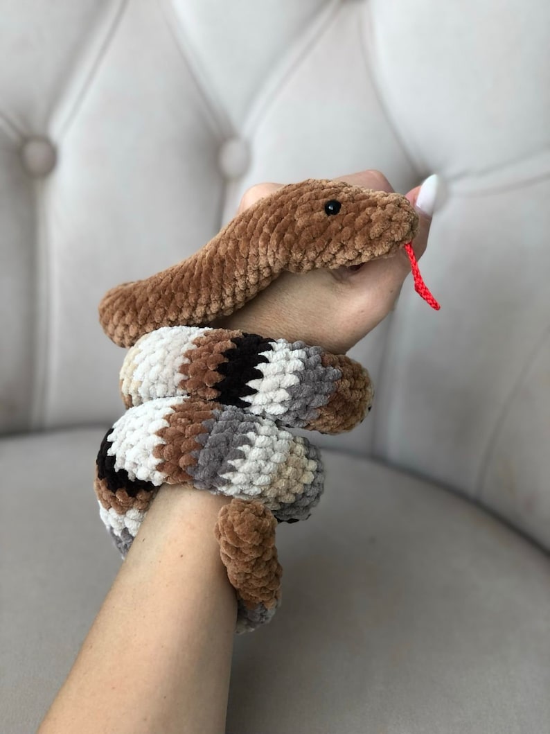 Crochet Pattern Snake PDF Tutorial Amigurumi Snake Crochet - Etsy