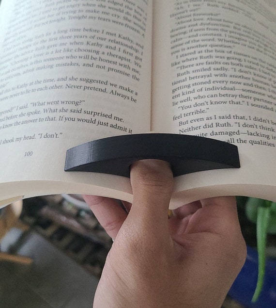 Porta pagine di libri / Diffusore di libri con una sola mano