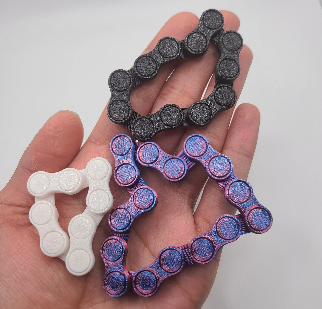 Chain Link Fidget Toy Small Silent Quiet Fidget for Kids & Etsy