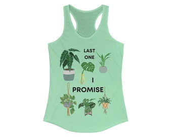 Womens plant obsession tank top
