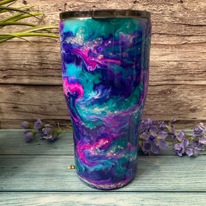 Unicorn Clouds -Personalized Custom Made Epoxy Tumbler