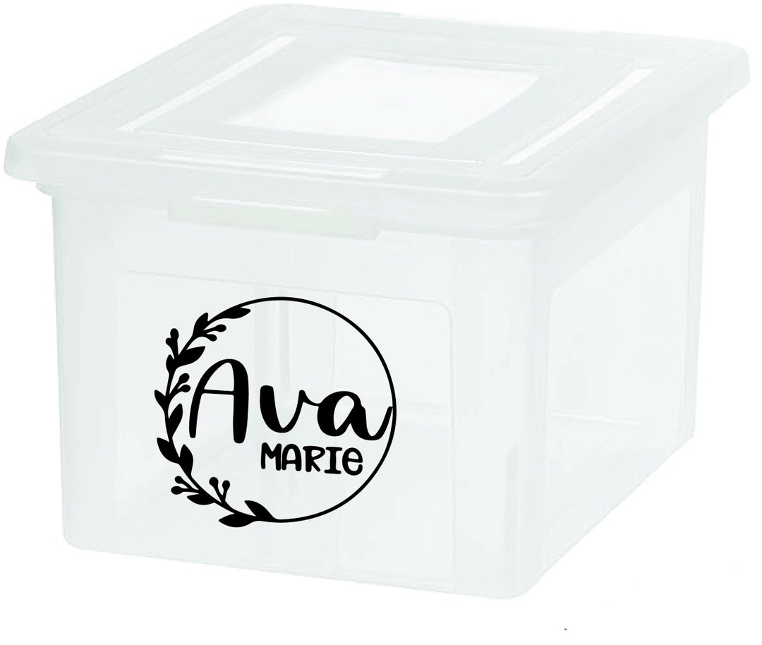 Milestone DIY KIT File Storage Box Baby Keepsakes First Year School