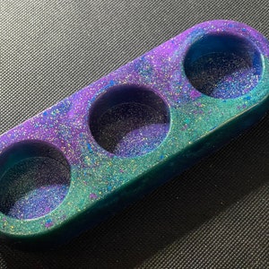 Resin Triple Votive/Tealight Holder (Various colors)