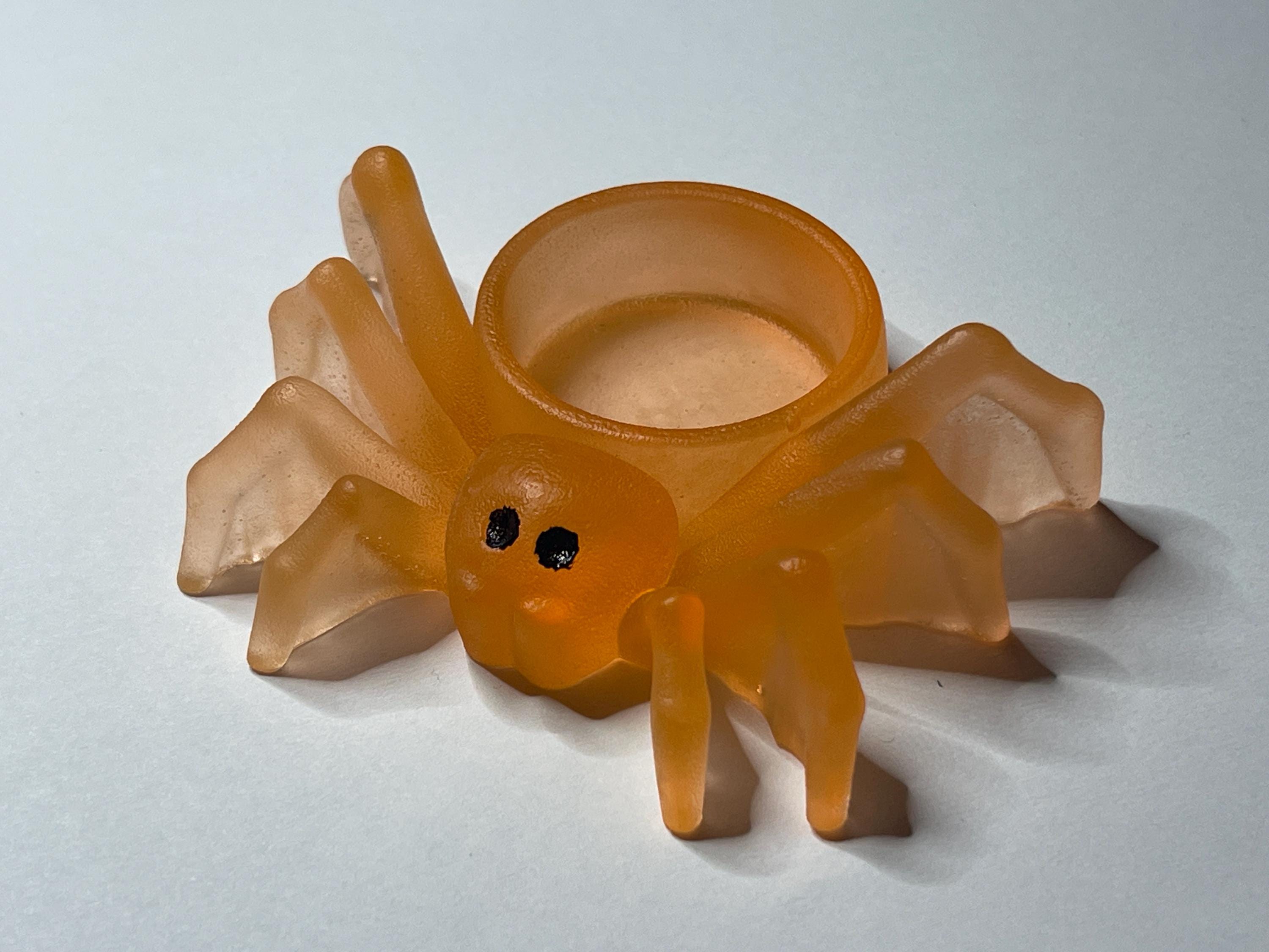 Resin Spider Tea Light Candle Holder - Etsy