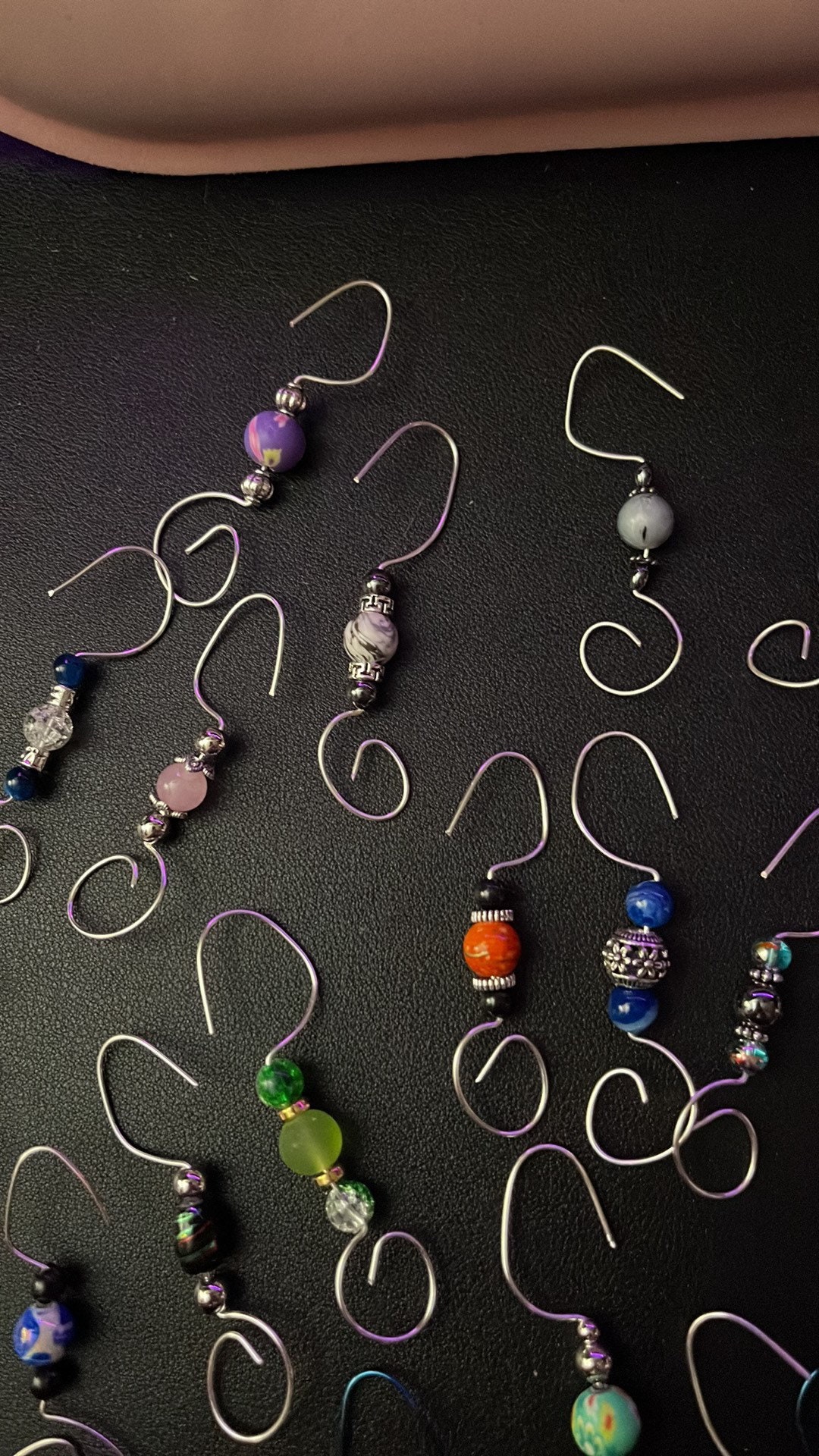 120 Pieces Christmas Tree Hooks, Reusable Xmas Small Stainless Steel S