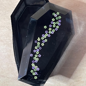 Resin Coffin Trinket Box/Stashbox