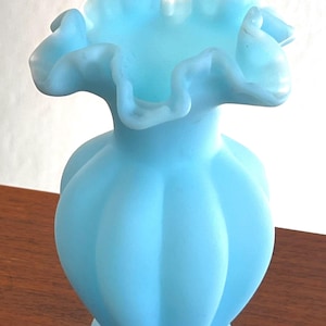 Vintage fenton blue vase - Etsy 日本