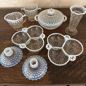 Anchor Hocking Moonstone Glassware - Etsy