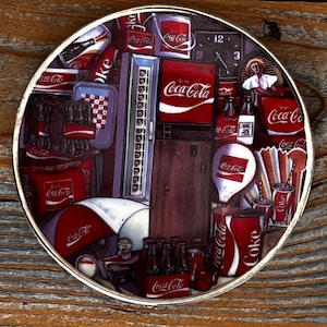 Vintage Coca Cola Plates - Etsy