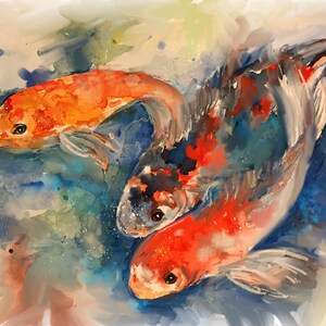 Three Goldfish