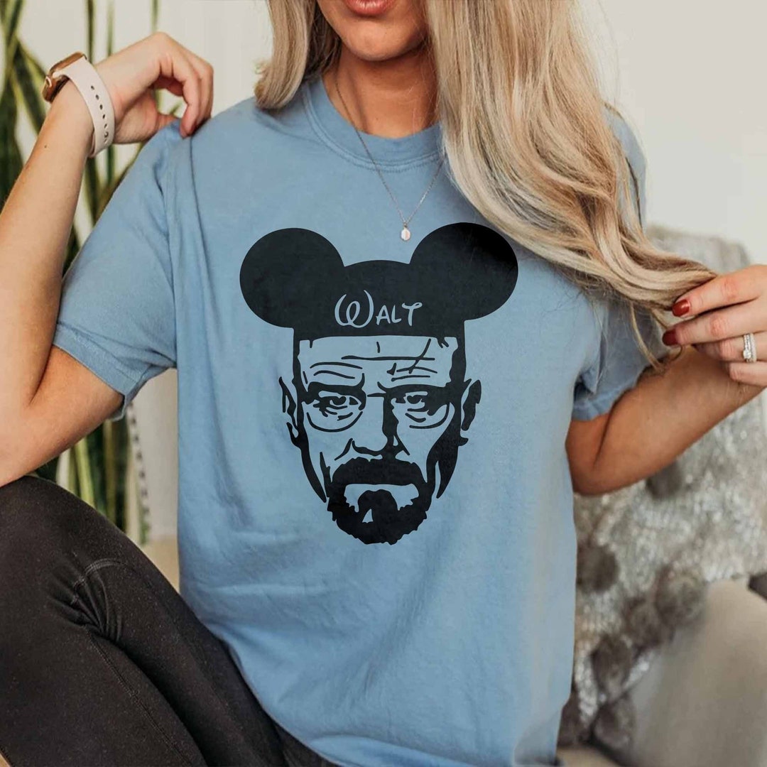 Walter White Disney Tshirt Men's Disney Shirt Funny Etsy