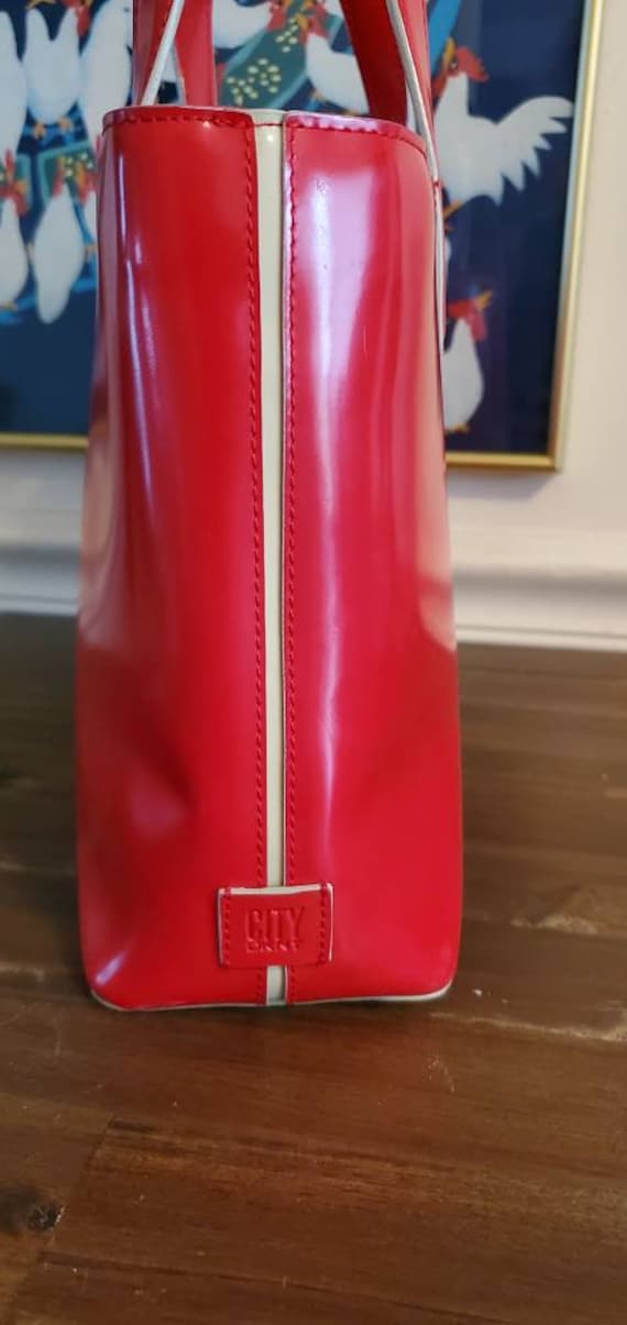 Red City DKNY Handbag Etsy