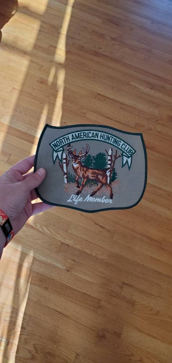 2 Vintage North American Hunting Club Patches