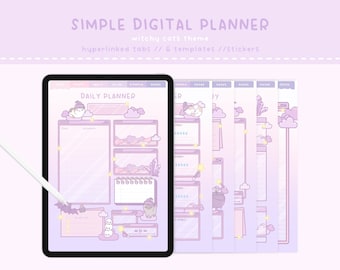 Kawaii Planner, Digital Planner, Cute Digital Planner, Kawaii Digital Planner, Cute Planner, Digital Planner Cute, Kawaii, Cute Planner 2023