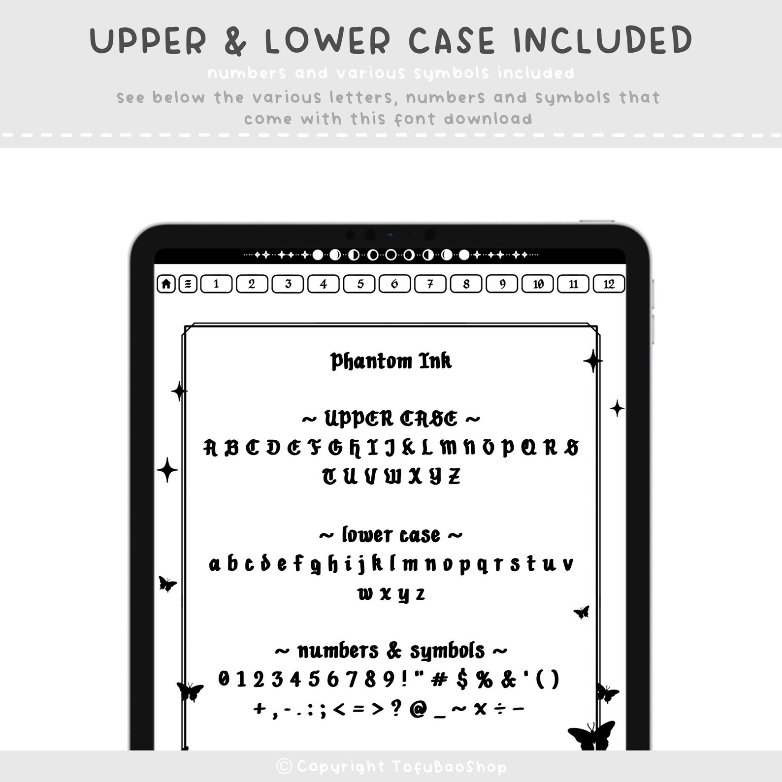 Phantom Ink Gothic Calligraphy Font - Handwritten Upper and Lower Case ...